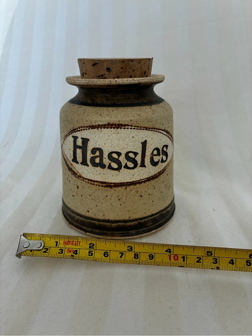 Vintage Dr. Brophy’s Word Jar Stoneware